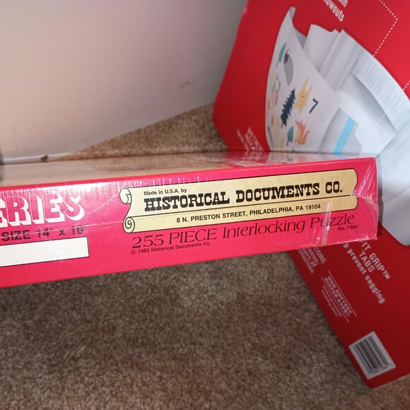 NEW Learning History Series 1983 Historical Documents Puzzle Lot of 2 - Picture 4 of 6